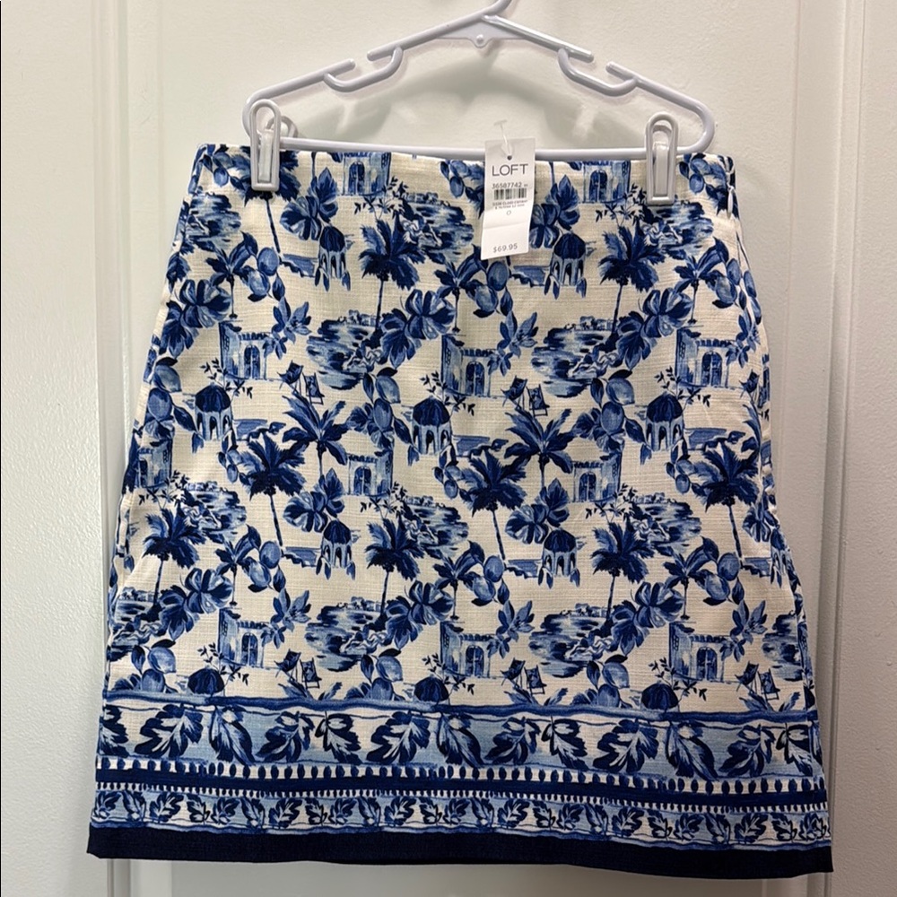 LOFT Corfu Weekend Shift Skirt